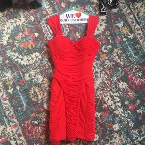 GORGEOUS Red Faviana Party Dress Size M
